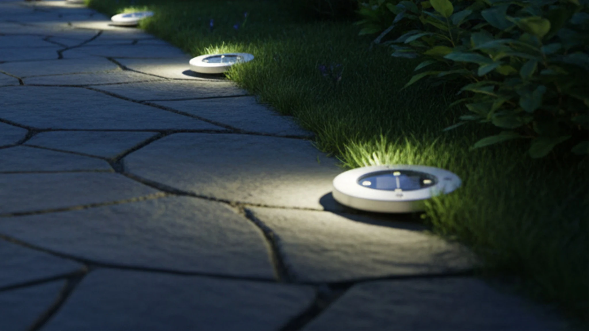 10-Pack: In-Ground Solar LED Pathway Lights