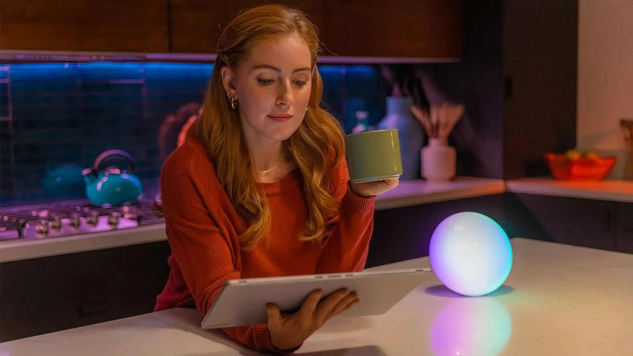 BlissLights BlissRadia Smart LED Entertainment Lamp and Night Light