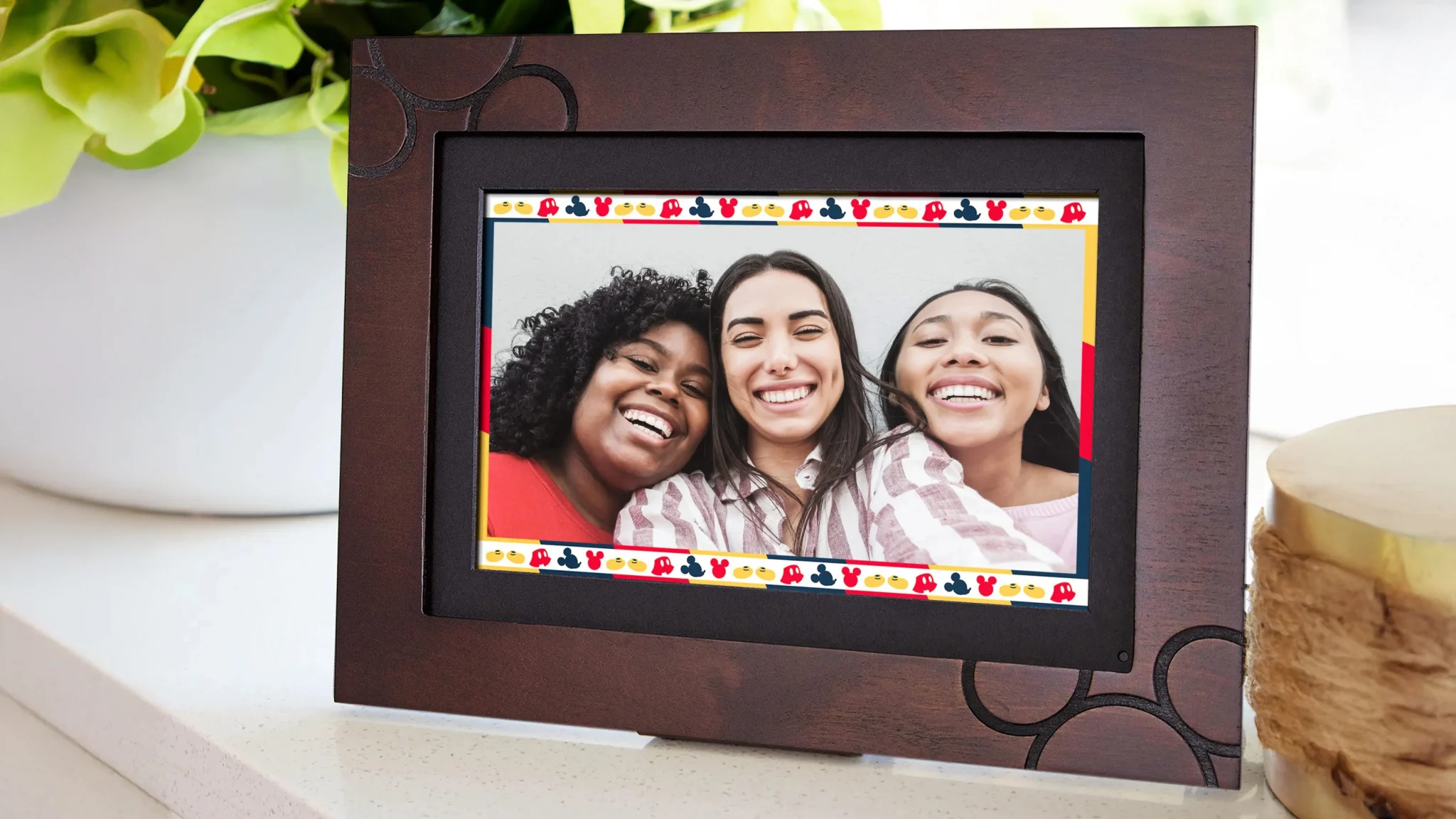 Disney Classic Mickey Mouse PhotoShare 8" WiFi Digital Photo Frame