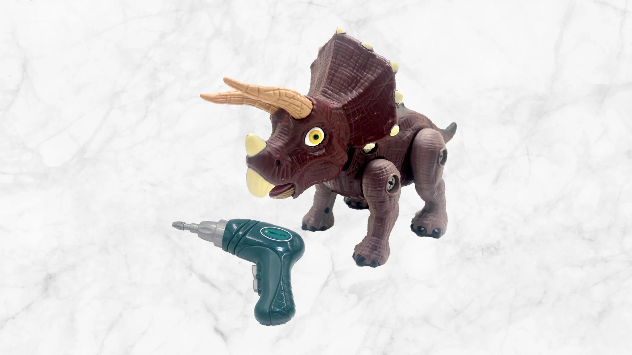 Smithsonian Triceratops DIY Dino Robot Interactive STEM Building Kit