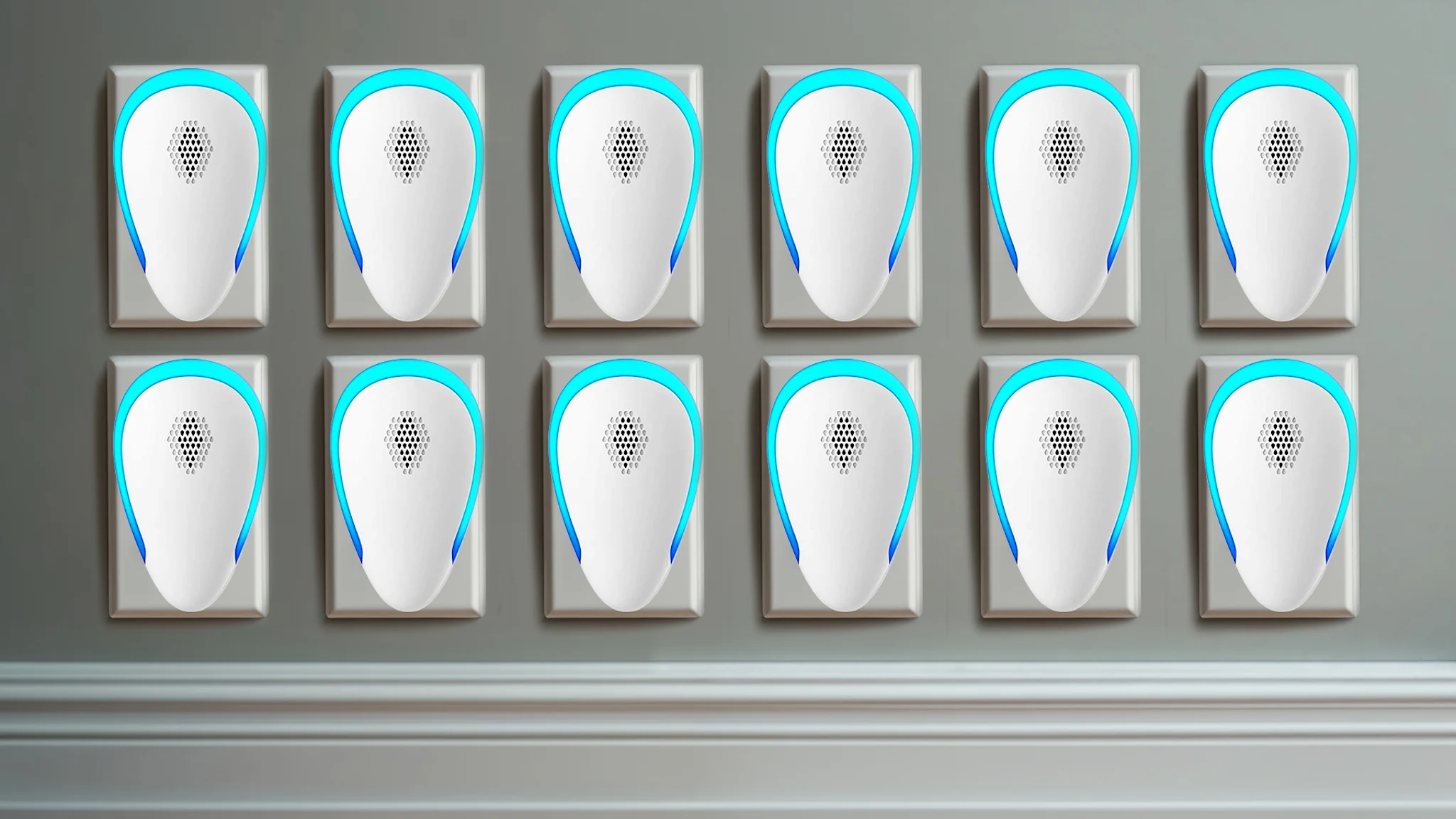 12-Pack: Ultrasonic Pest Repellers