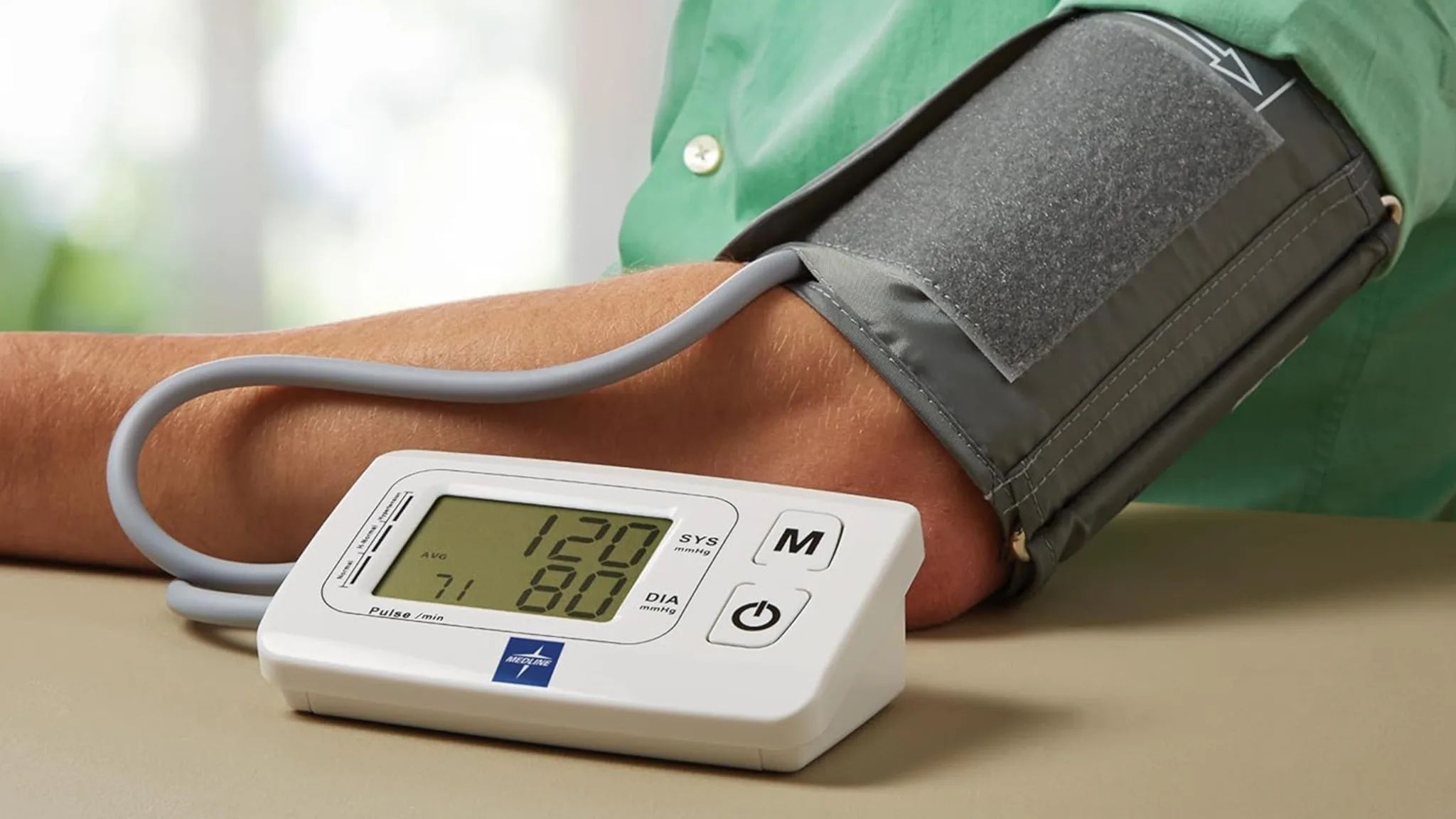 2-Pack: Medline Upper Arm Blood Pressure Monitor