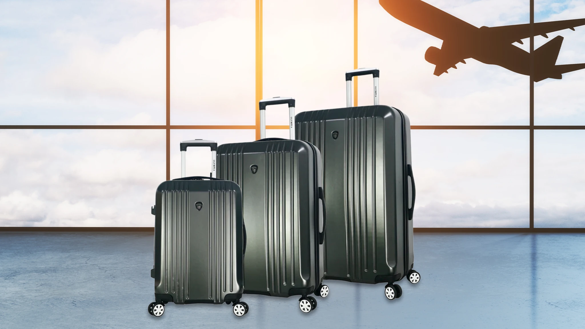 Olympia USA Mackinac 3-Piece Hardcase Set