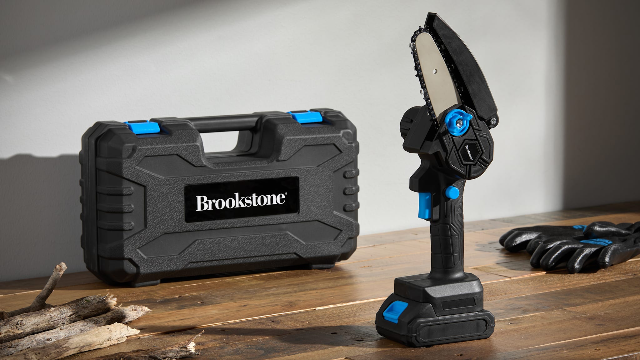 Juego De Mini Motosierra Eléctrica Brookstone