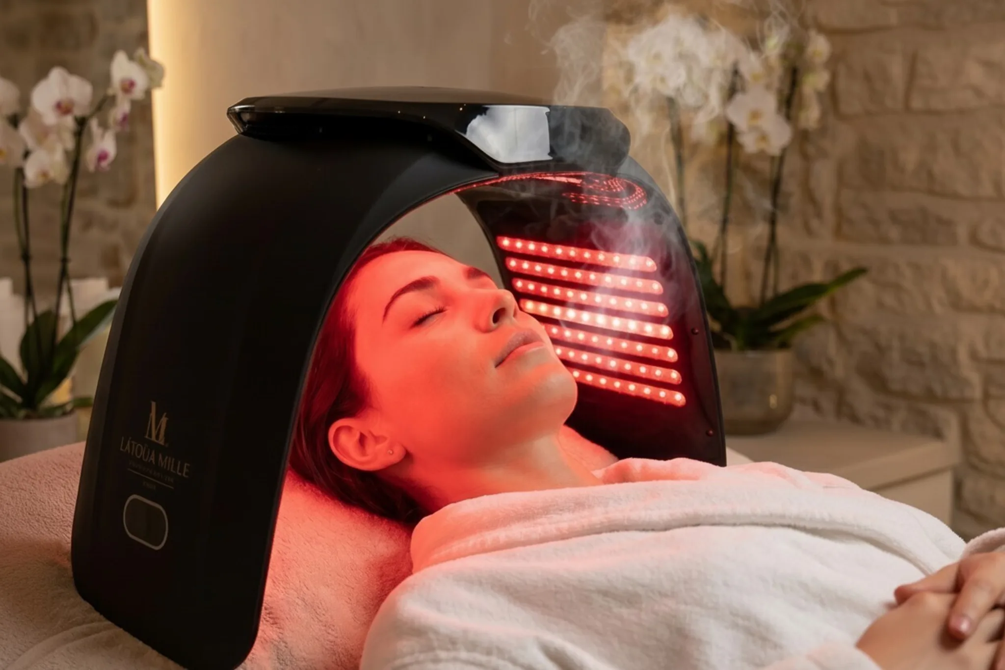 Latoua Mille Multi-Layer Superpower LED Skin Care Device & Collagen Serum