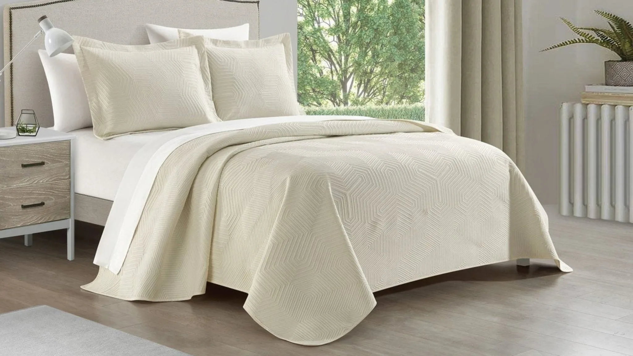 Chic Home Ridge 3-Piece Quilt Set