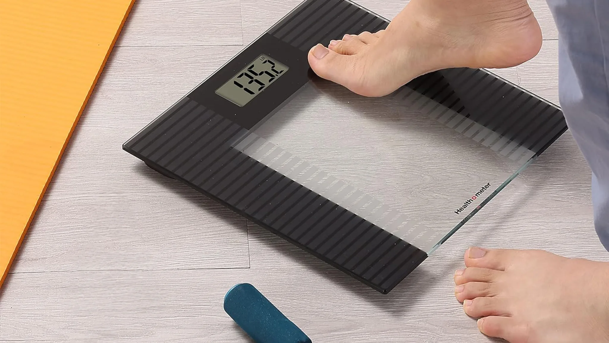 Health-o-Meter Báscula Digital de Vidrio para Baño con Seguimiento de Peso