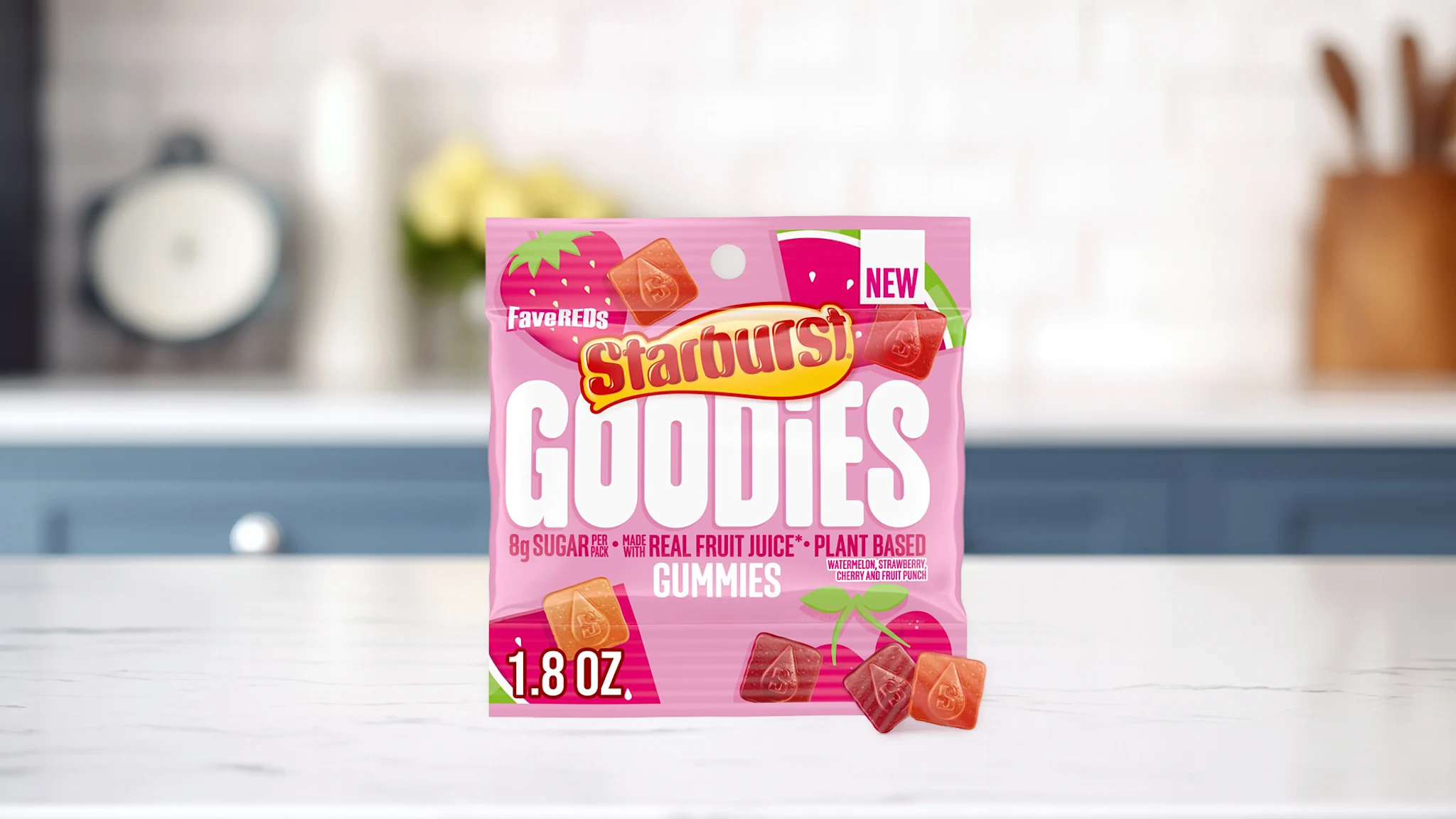 12-Pack: Starburst Goodies FaveREDs Gummies