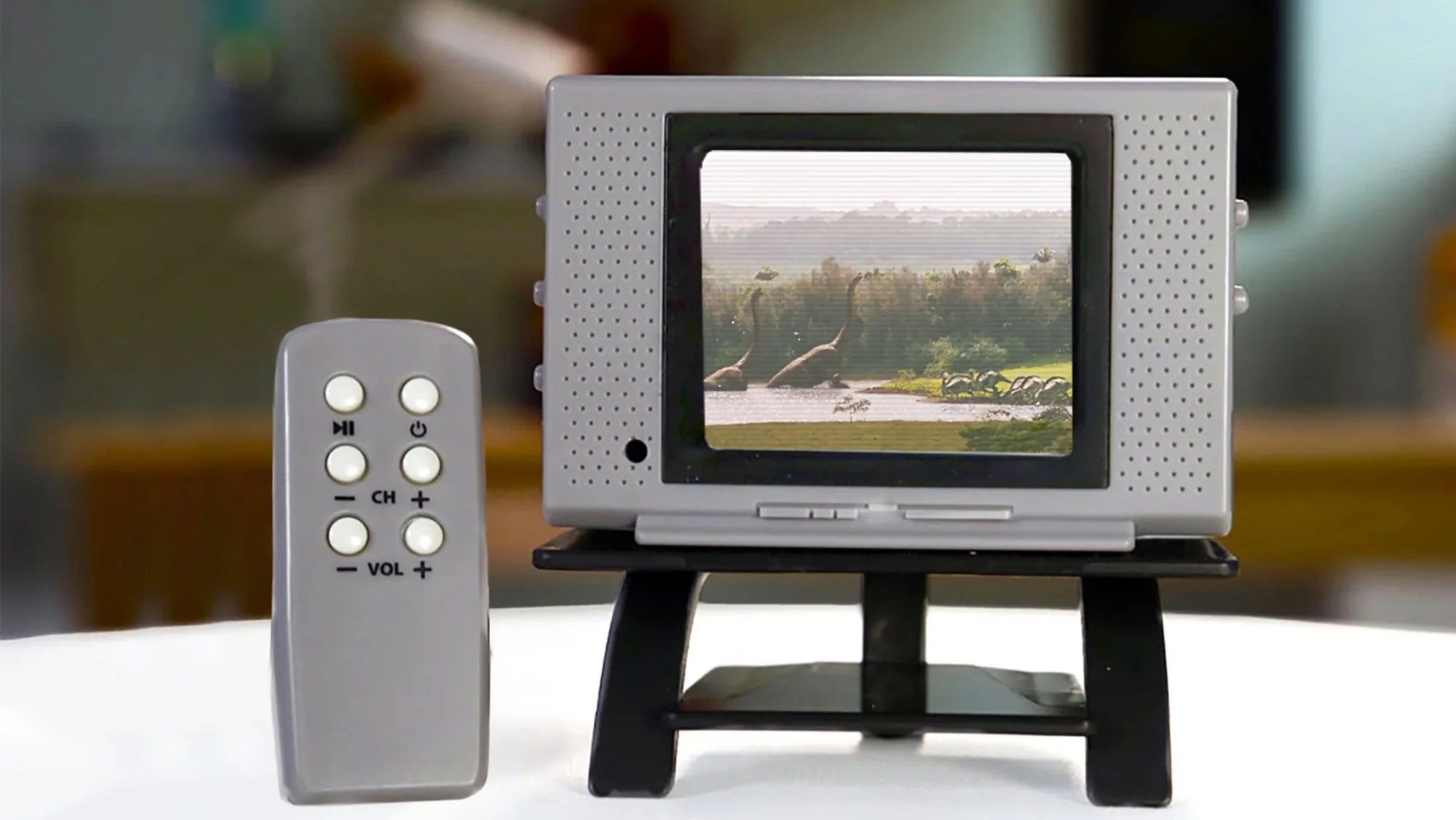 Tiny TV Classics Collectible TV with Real Working Remote