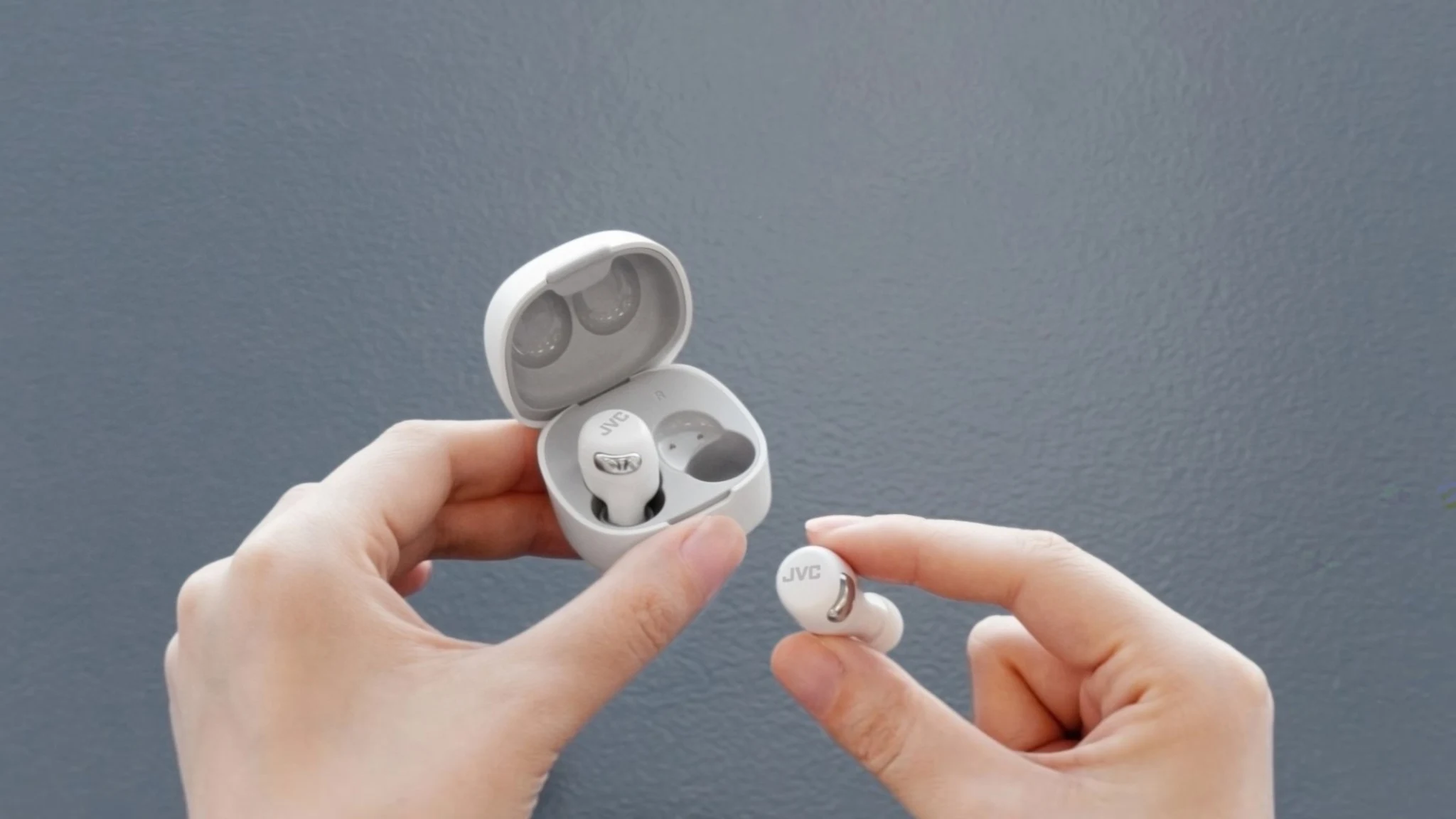 JVC Active Noise Cancelling Compact True Wireless Earbuds