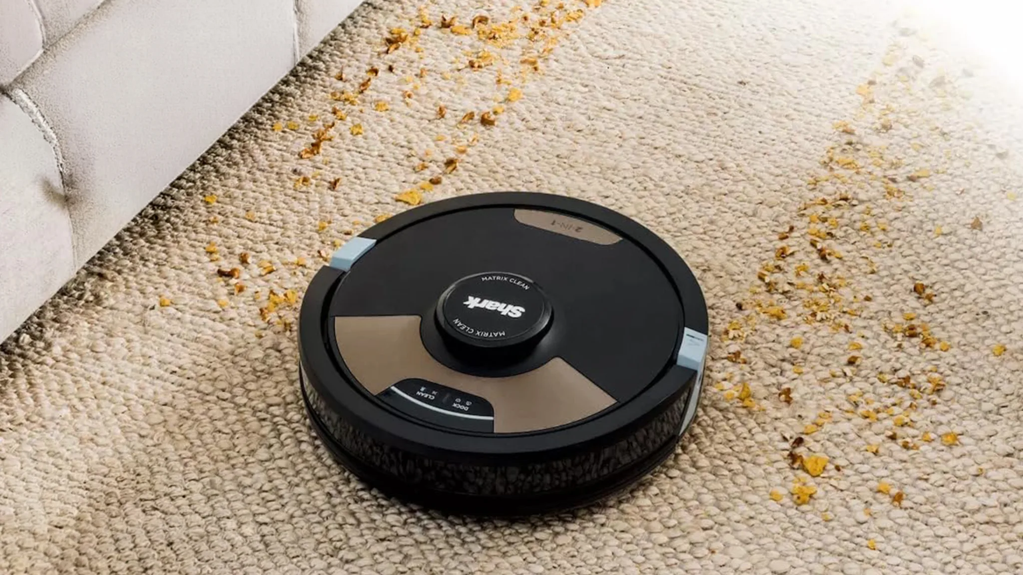 Shark 2-in-1 Robot Vacuum with Self-Empty Base (Refurbished)