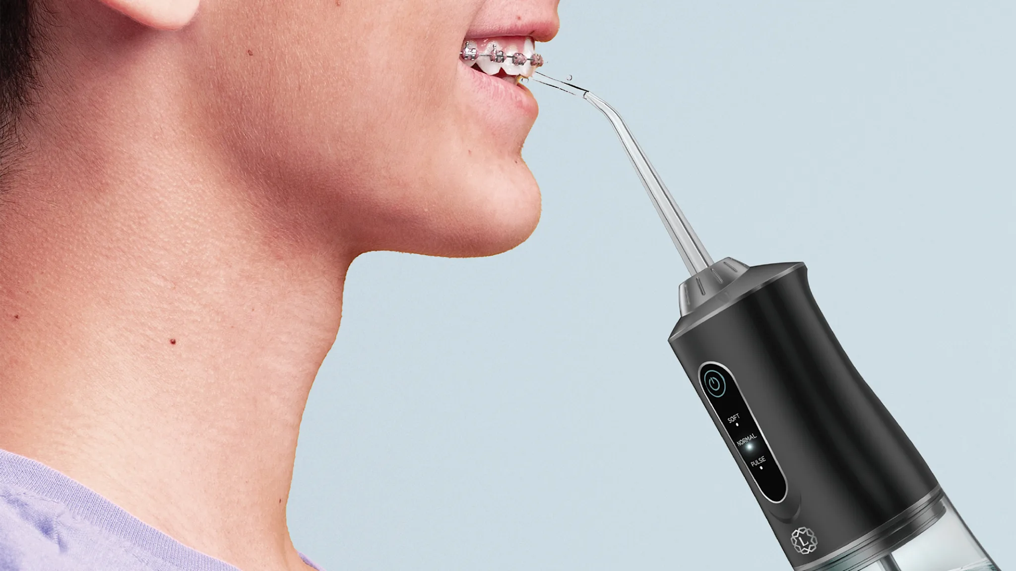 LomiCare Aqua Floss Plus Irrigador Bucal Recargable