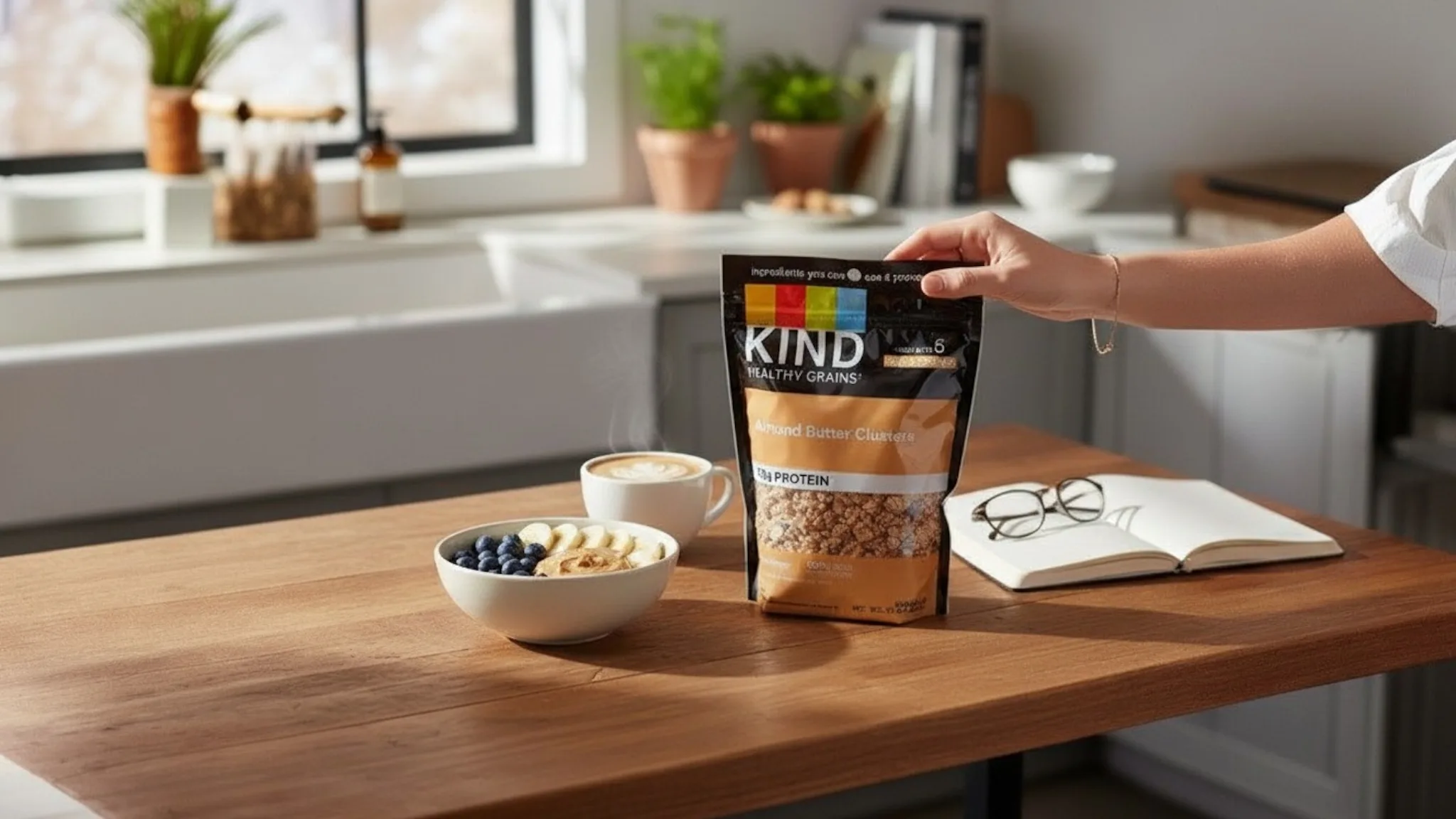 KIND Almond Butter Clusters or Zero Sugar Added Granola (32oz-102oz)