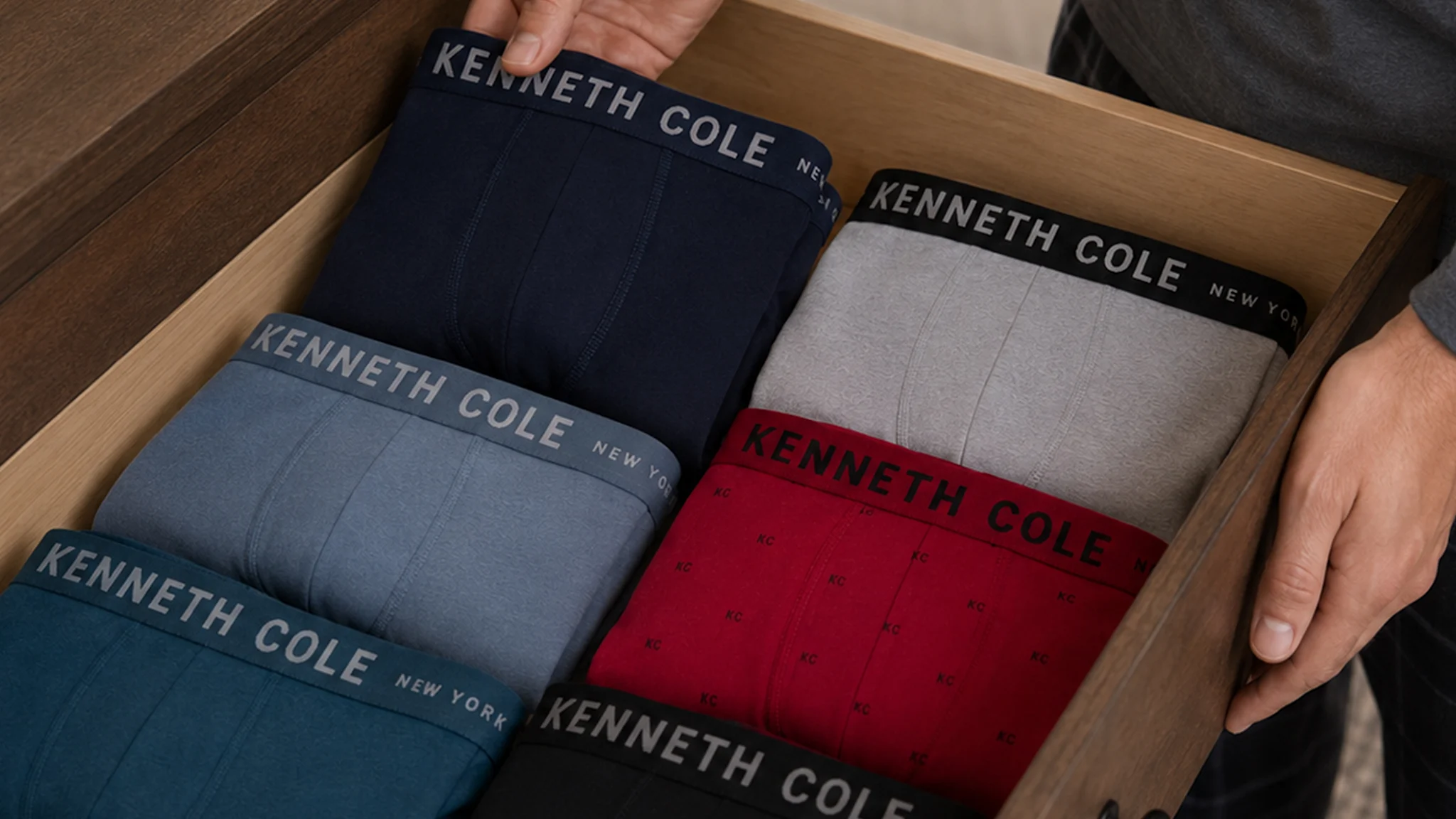 6-Pack: Kenneth Cole New York Pima Cotton Modal Boxer Briefs