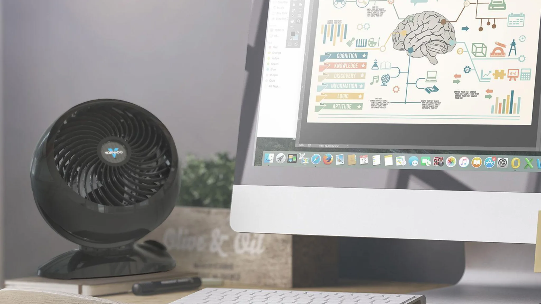 Vornado 5303 Whole Room 7" Air Circulator Fan