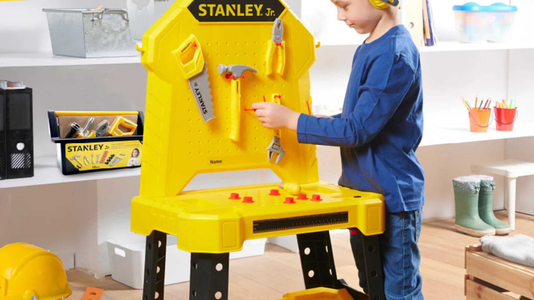 Stanley Jr 140-Piece Workbench Tool Set