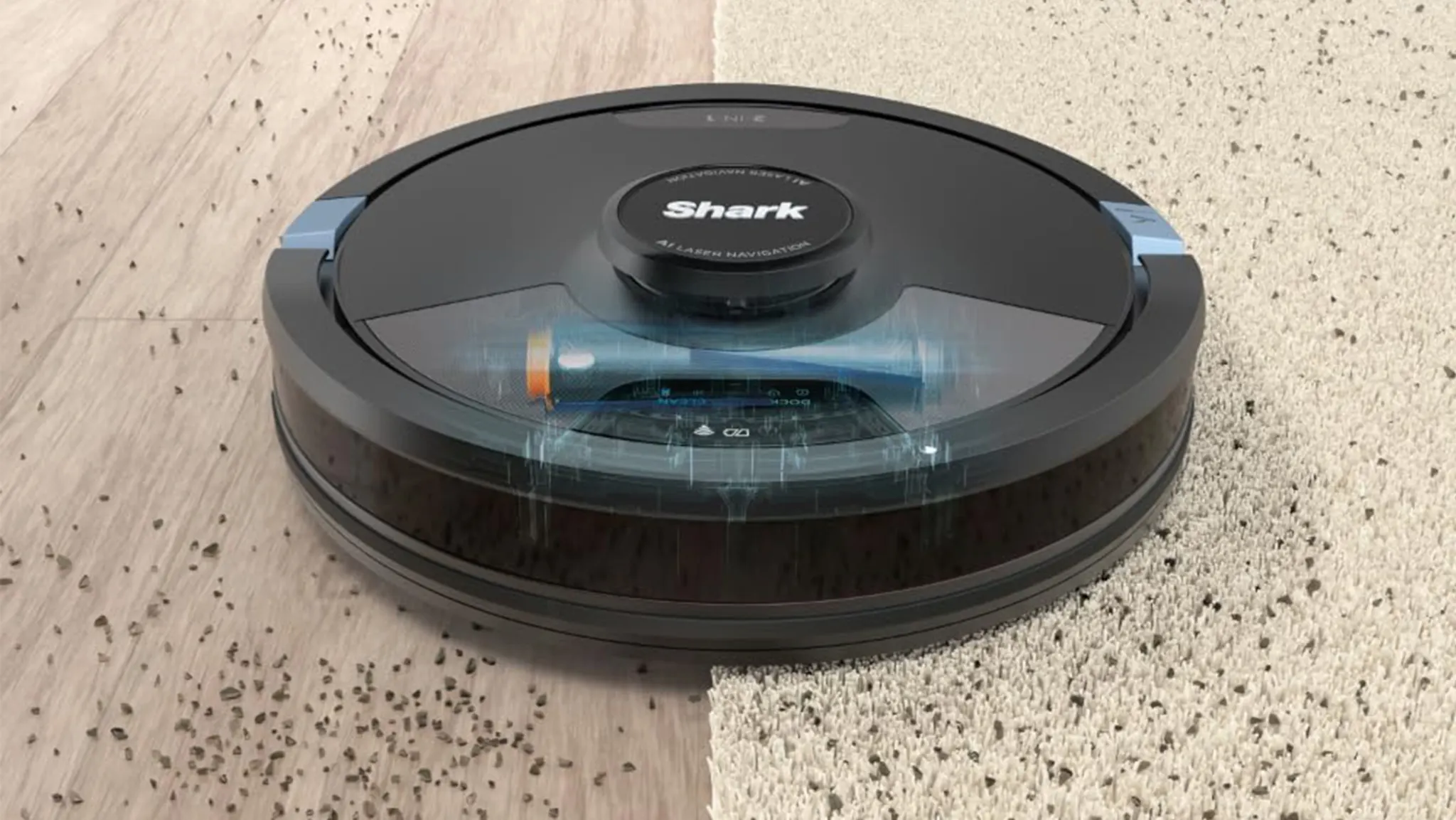 Shark Matrix Plus Aspiradora Robot 2 en 1 con Limpieza Sónica (Reacondicionada)