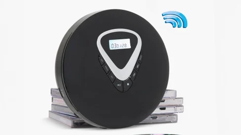 The Wireless Portable CD Player