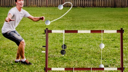 The Wooden Ladder Toss Game