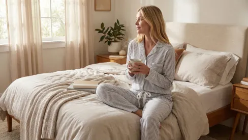 The Lady's Portuguese Luxury Flannel Pajamas