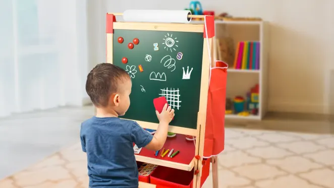 The Glowing LED Art Easel