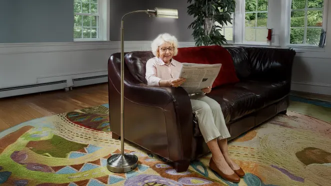 The Cordless Reading Lamp