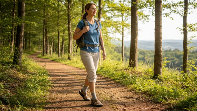 The Lady's Walk On Air Strap Sandals