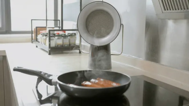 The First Smoke Capturing Kitchen "Hood"
