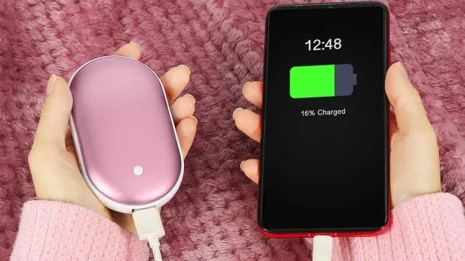 The Hand Warmer Power Bank