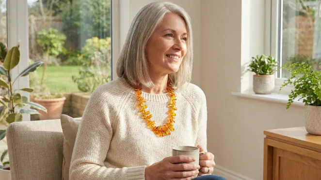 The Genuine Baltic Amber Nugget Necklace