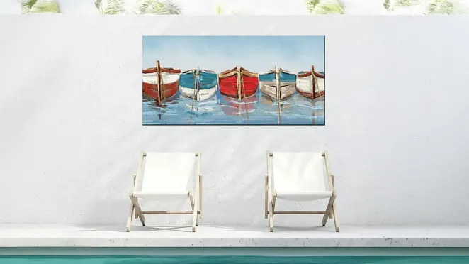 The All-in-a-Row Outdoor Canvas Art