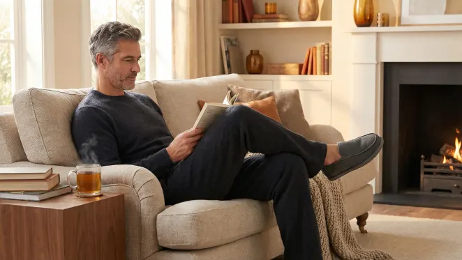 The Gentleman's Washable Cashmere Lounge Pants