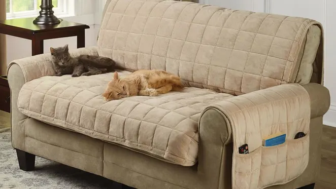 The Non-Slip Furniture Protecting Pet Covers (Loveseat)