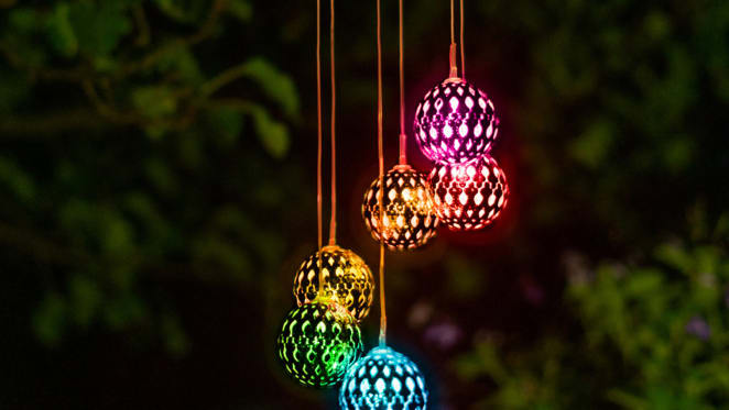 The Illuminated Solar Wind Chime