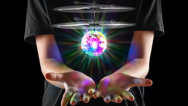 The Hand-Controlled Flying Orb