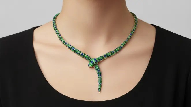 The Serpent Collar Necklace