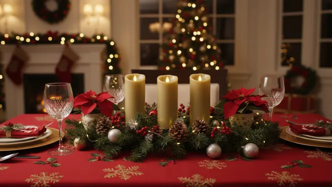 The 3-Piece 8.5" Pillar Flameless Candle Trio with Remote Control