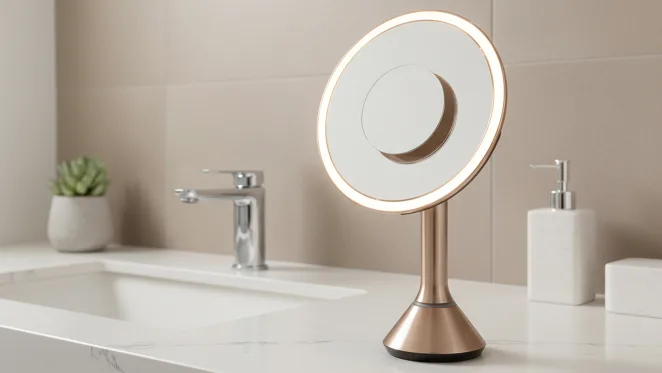 The Best 10x Lighted Sensor Vanity Mirror