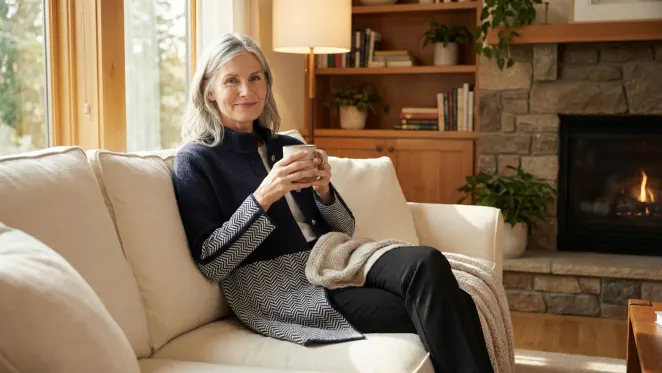 The Genuine Irish Herringbone Sweater Coat