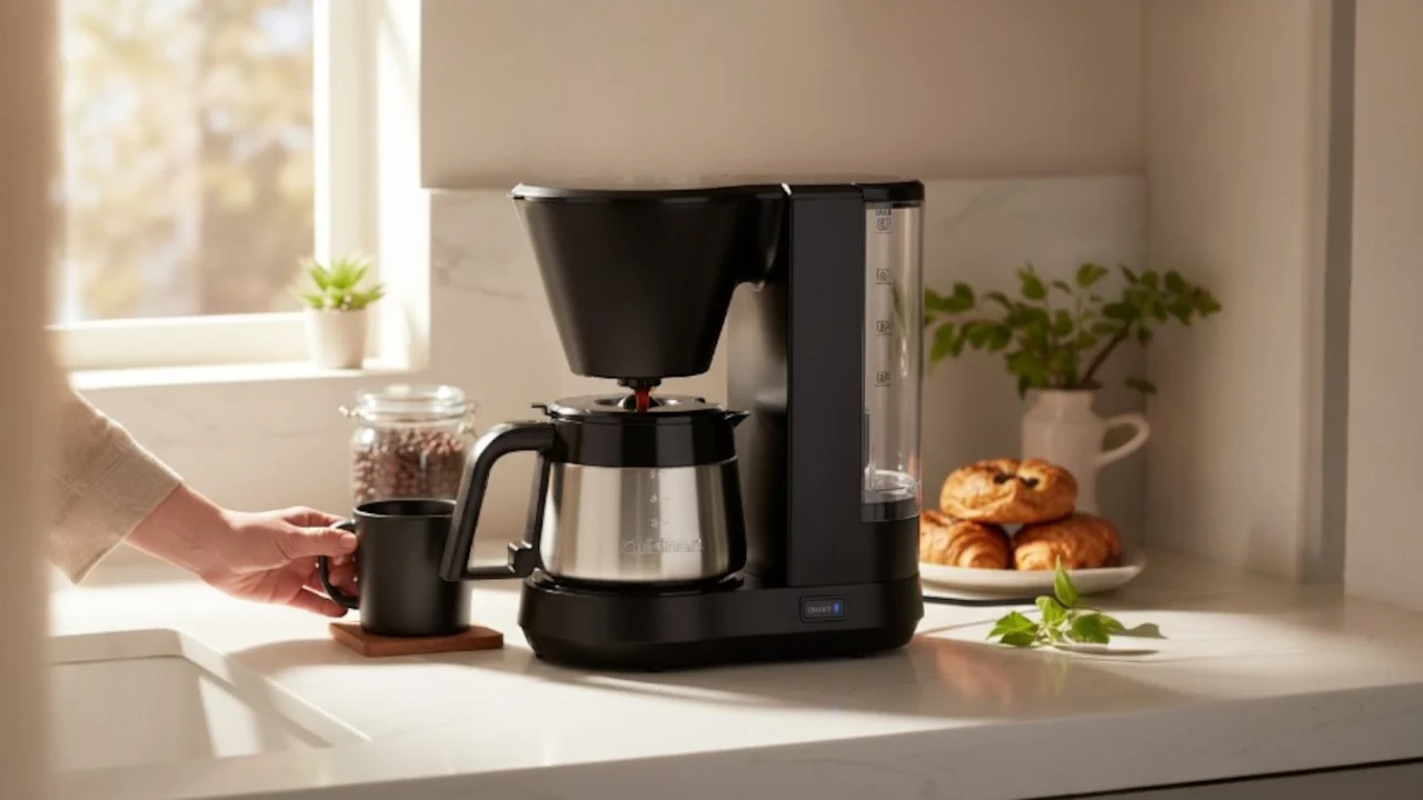 Cuisinart 5-Cup Coffeemaker with with Stainless Steel Carafe