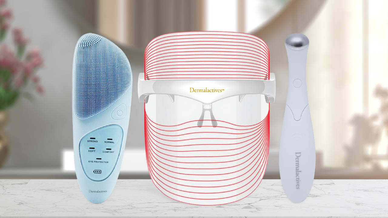Dermalactives PureSkin, LED Mask & Eye Wand Bundle