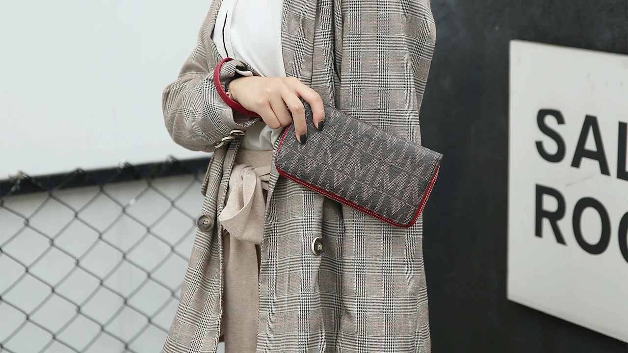 MKF Collection Hofstra M Signature Wristlet Wallet by Mia K.