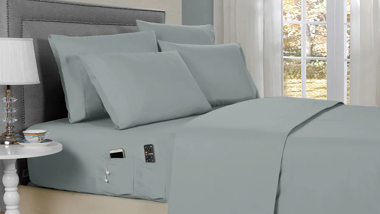Kathy Ireland Smart Pocket 6-Piece Sheets Set