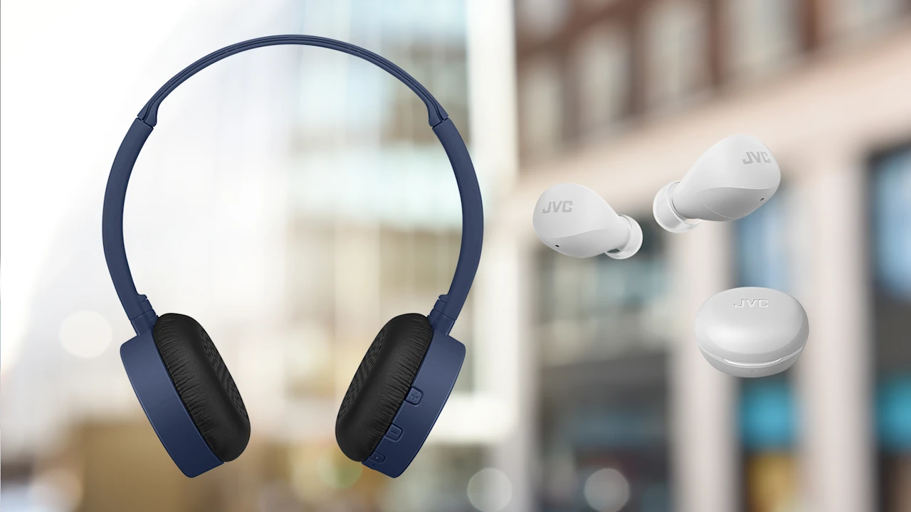 JVC Wireless Headphones and Earbuds Bundle