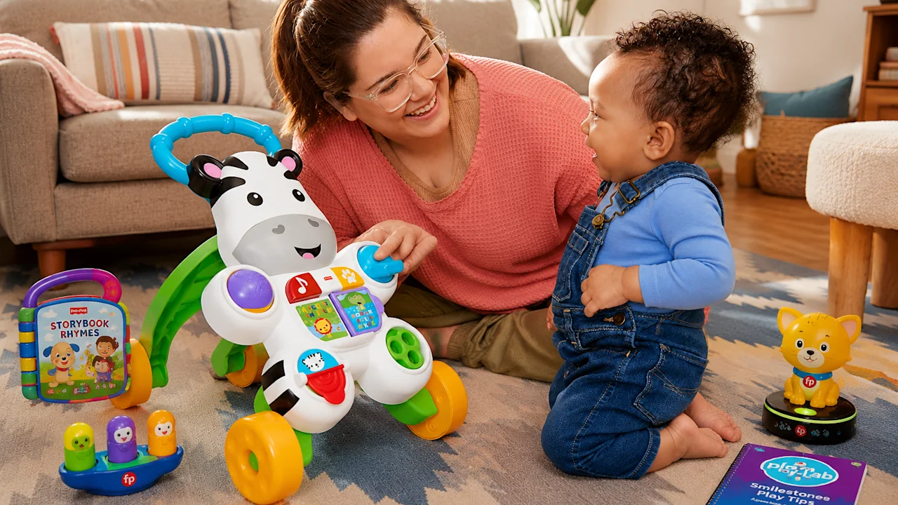 Fisher-Price Play-Lab Let's Walk & Talk Bundle