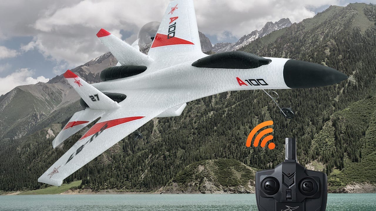VEVOR 2.4GHz RC Foam Fighter Aircraft
