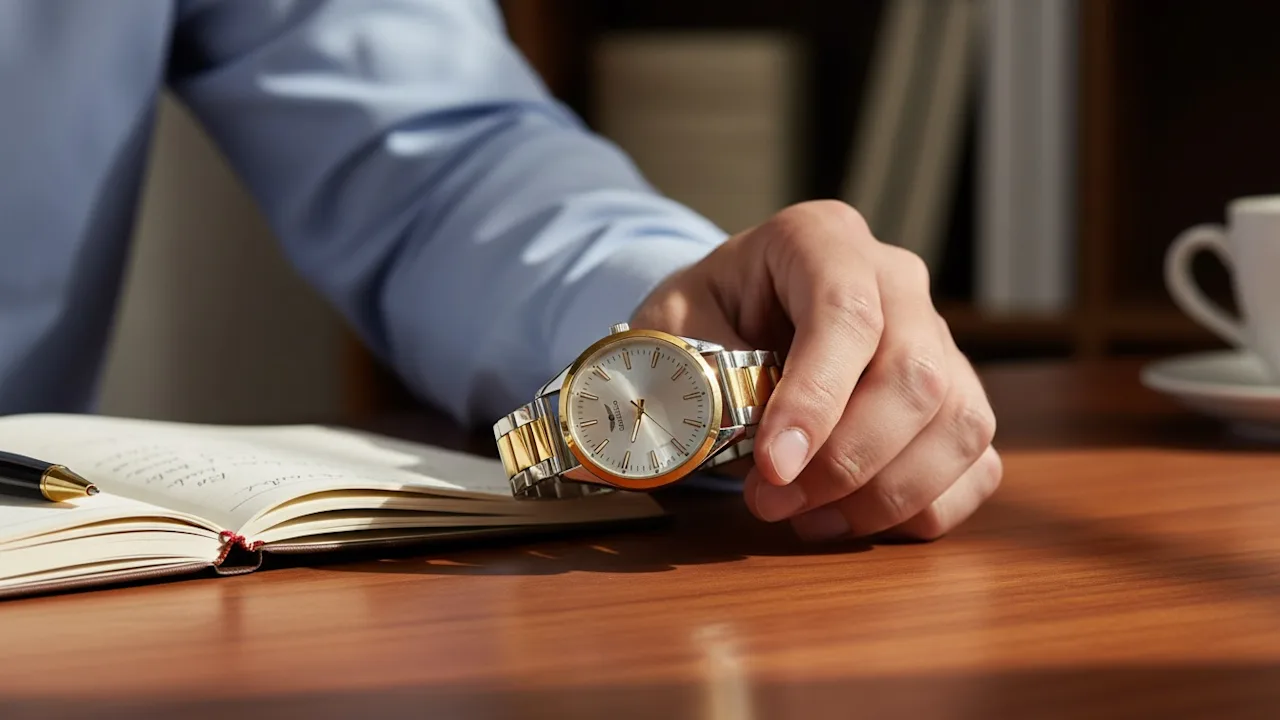 Gianello Virtus Interchangeable 3 Strap Watch Set
