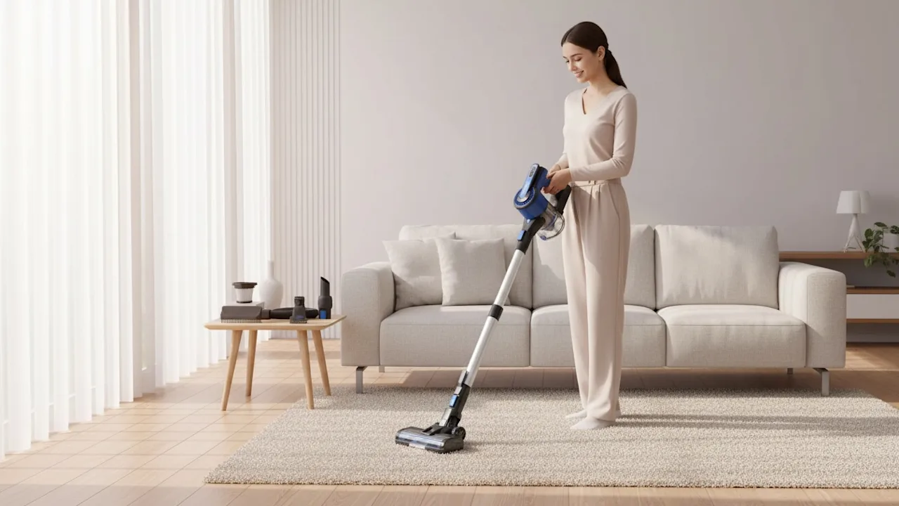 POWEART V870 8 in 1 Cordless Stick Vacuum