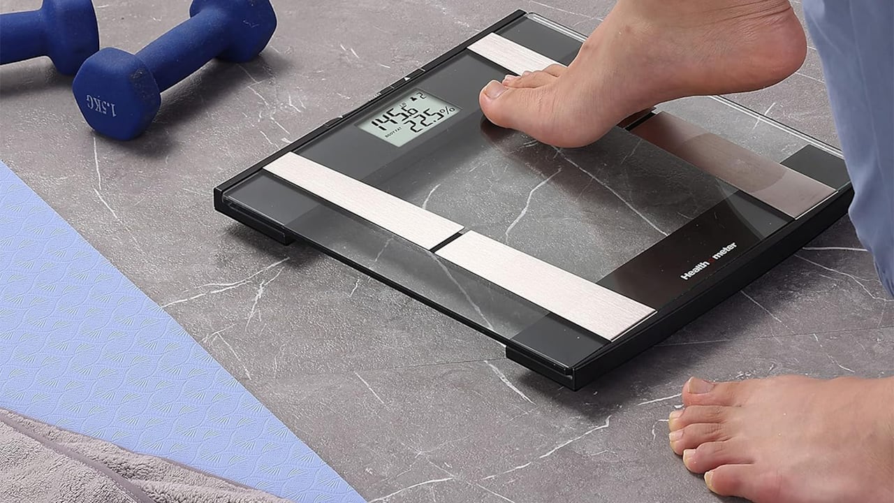 2-Pack: Health-o-Meter Digital Glass Body Composition Weight Tracking Scale