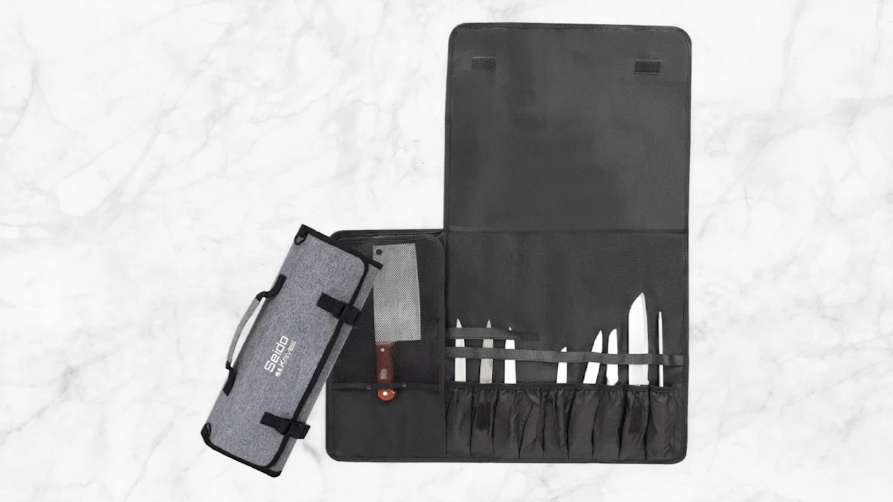 The Chef's Knife Roll Bag and Travel Case